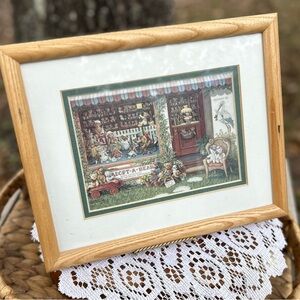 Framed “Adopt-A-Bear”Teddy Bear Art Print